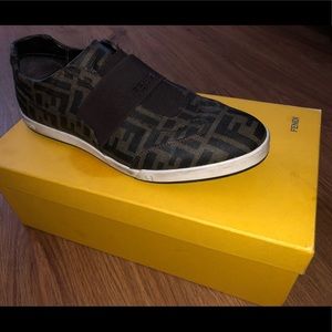 Fendi men’s slip on shoes